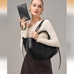 Elegant Black Women's Tote Bag